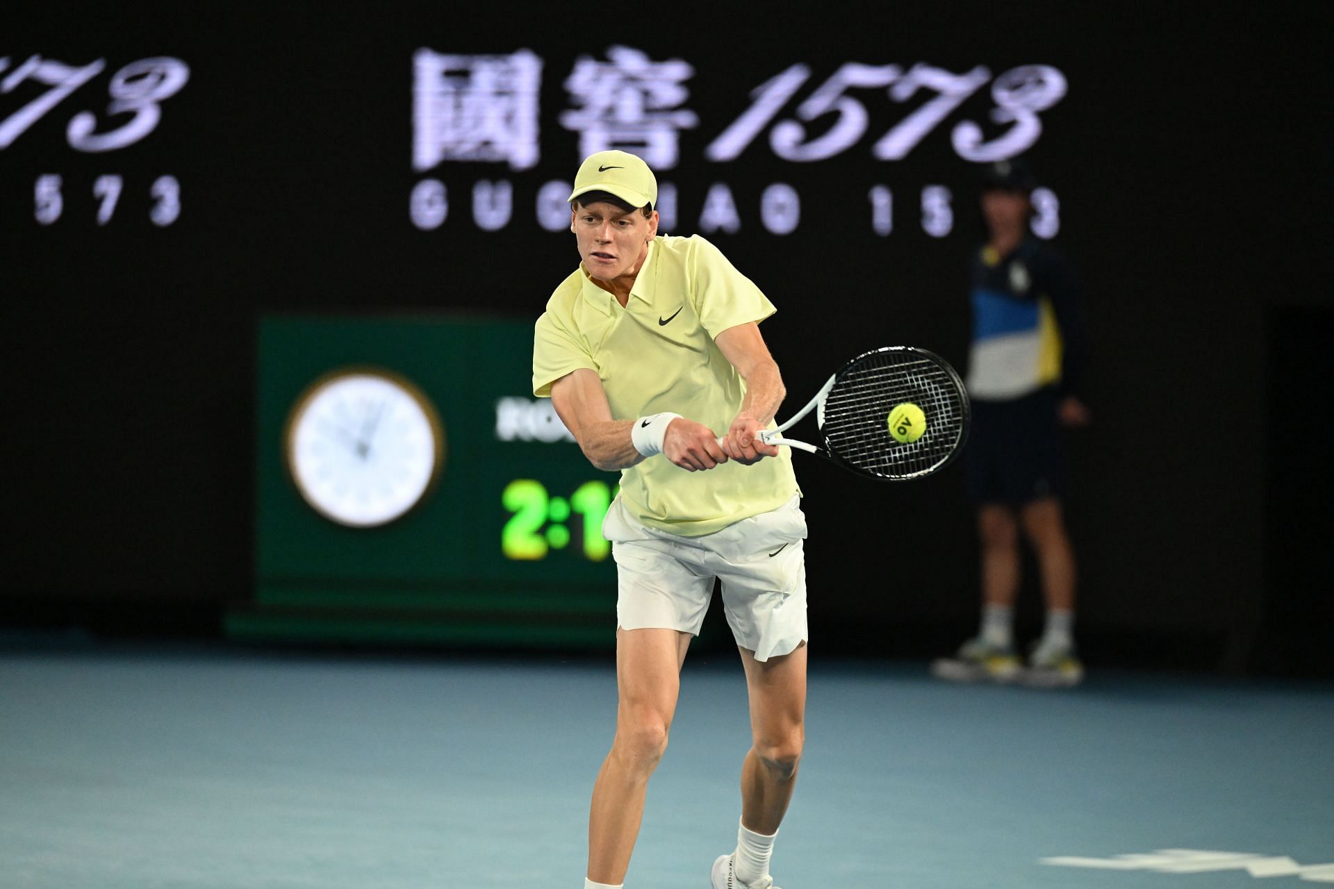 Jannik Sinner at the semifinal of 2025 Australian Open - Source: Getty