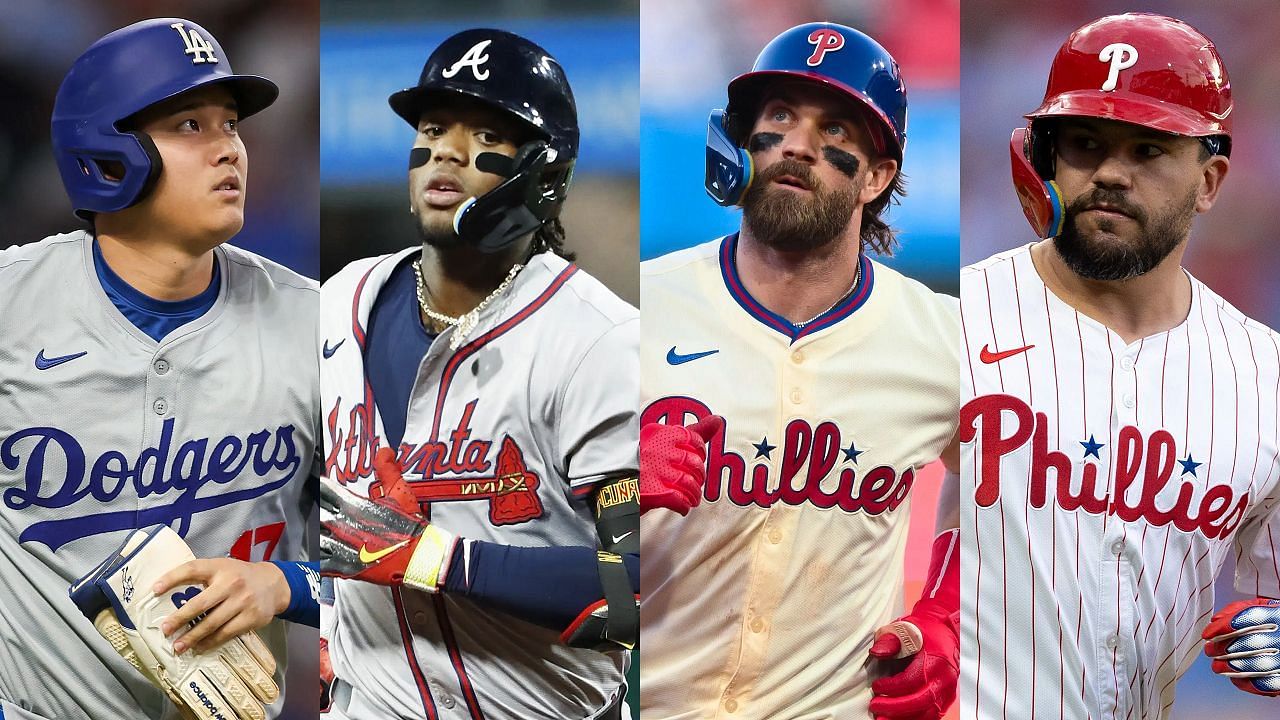 Bryce Harper snubs Shohei Ohtani and Phillies teammate Kyle Schwarber for Ronald Acuna Jr. (Image Source: Imagn)