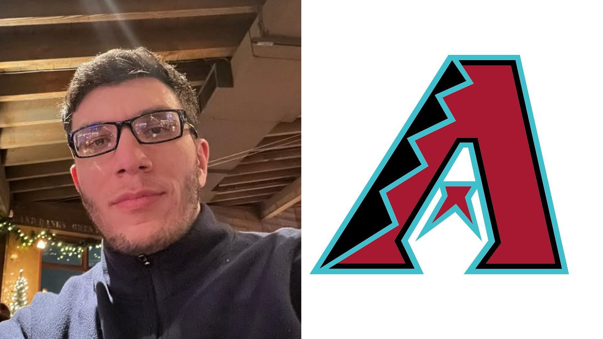 Trainwrecks tells his chat an interesting drug-fueled story in a recent livestream (Images via tylerniknam/Instagram, Arizona Diamondbacks)