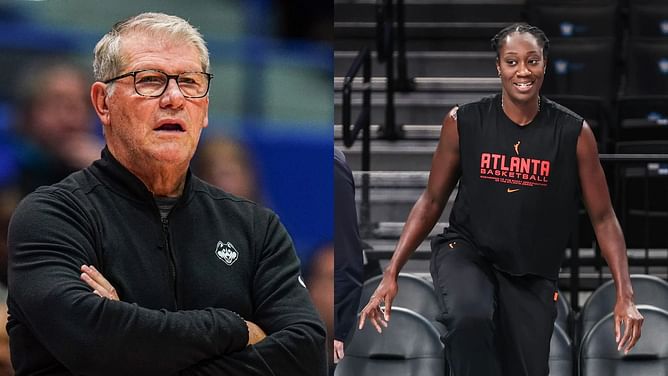 "He doesn't give up on you": WNBA legend Tina Charles says it's not hard to play for Geno Auriemma at UConn