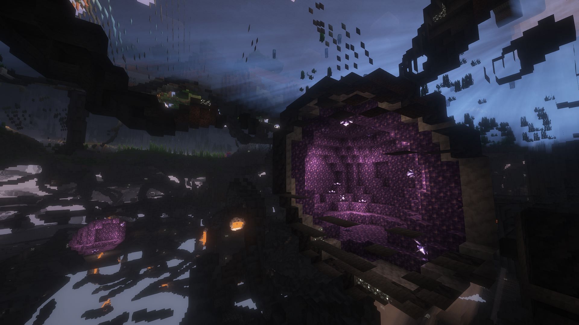 Amethyst geode can generate on multiple Y levels in Minecraft (Image via Mojang Studios)