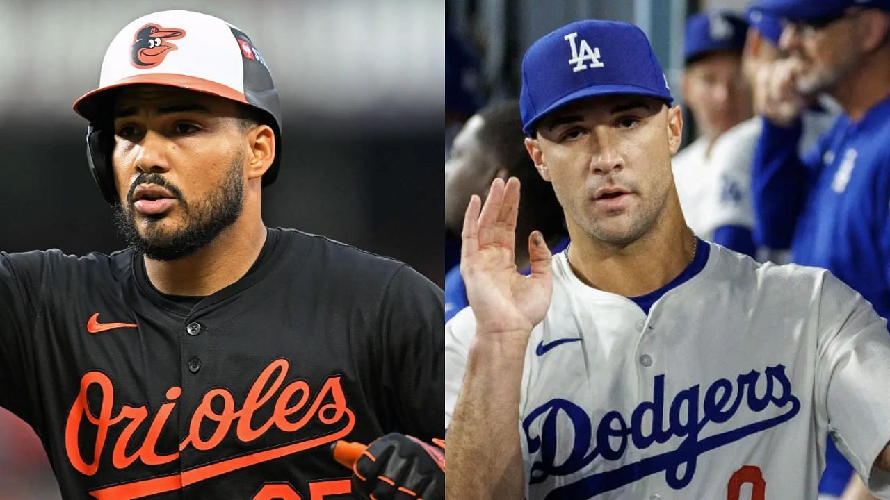 Anthony Santander (L) and Jack Flaherty (R) (Images from - Getty)