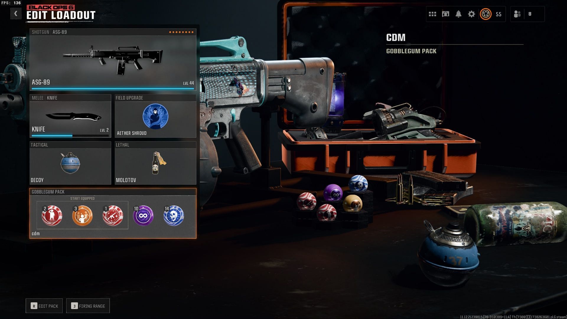 ASG-89 loadout (Image via Activision)