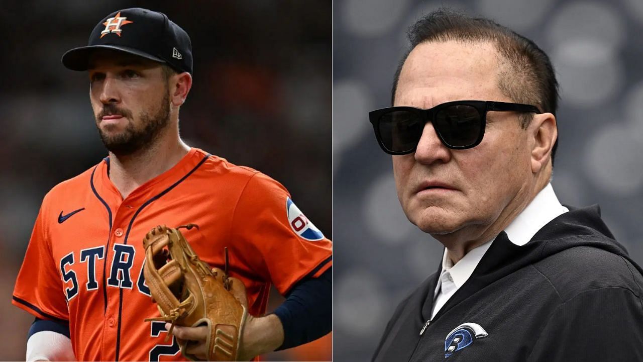 Alex Bregman (L) and Scott Boras (R) (Images from - Getty)