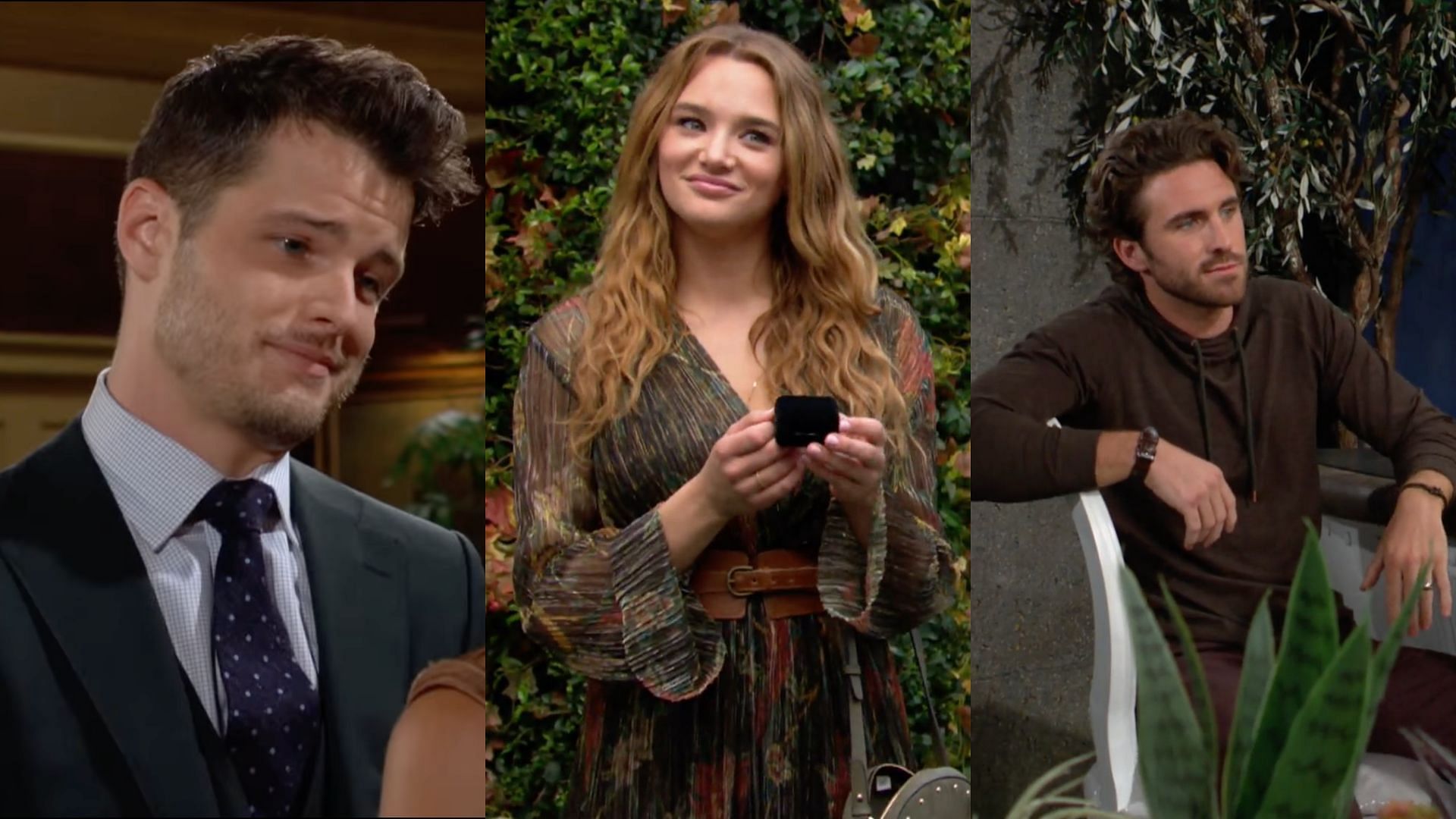 Kyle Abbott, Summer Newman and Chance Chancellor on The Young and The Restless (Image via Facebook/@The Young and The Restless)