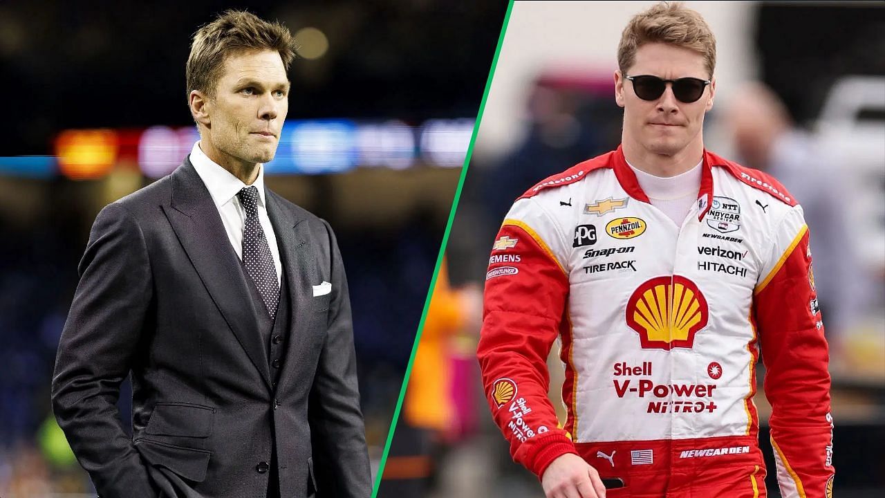 Josef Newgarden comments on rumors of Tom Brady