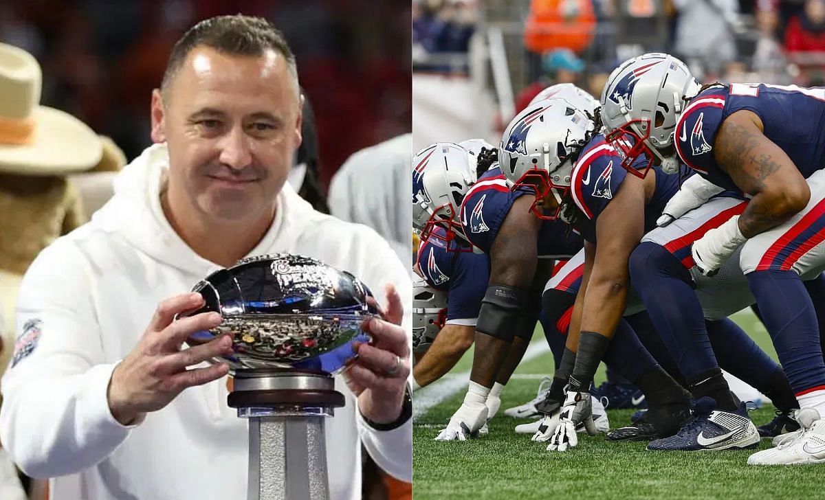 WATCH: New England Patriots declare their pick for the 2024 National Championship and it&rsquo;s not Steve Sarkisian&rsquo;s Texas