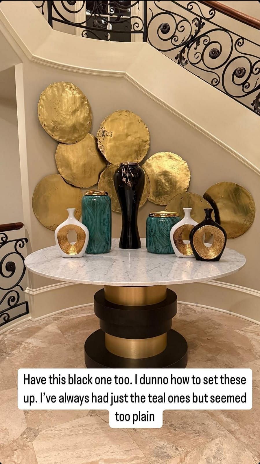 Samantha Busch added a new vase to her collection (Source: Instagram/@samanthabusch)