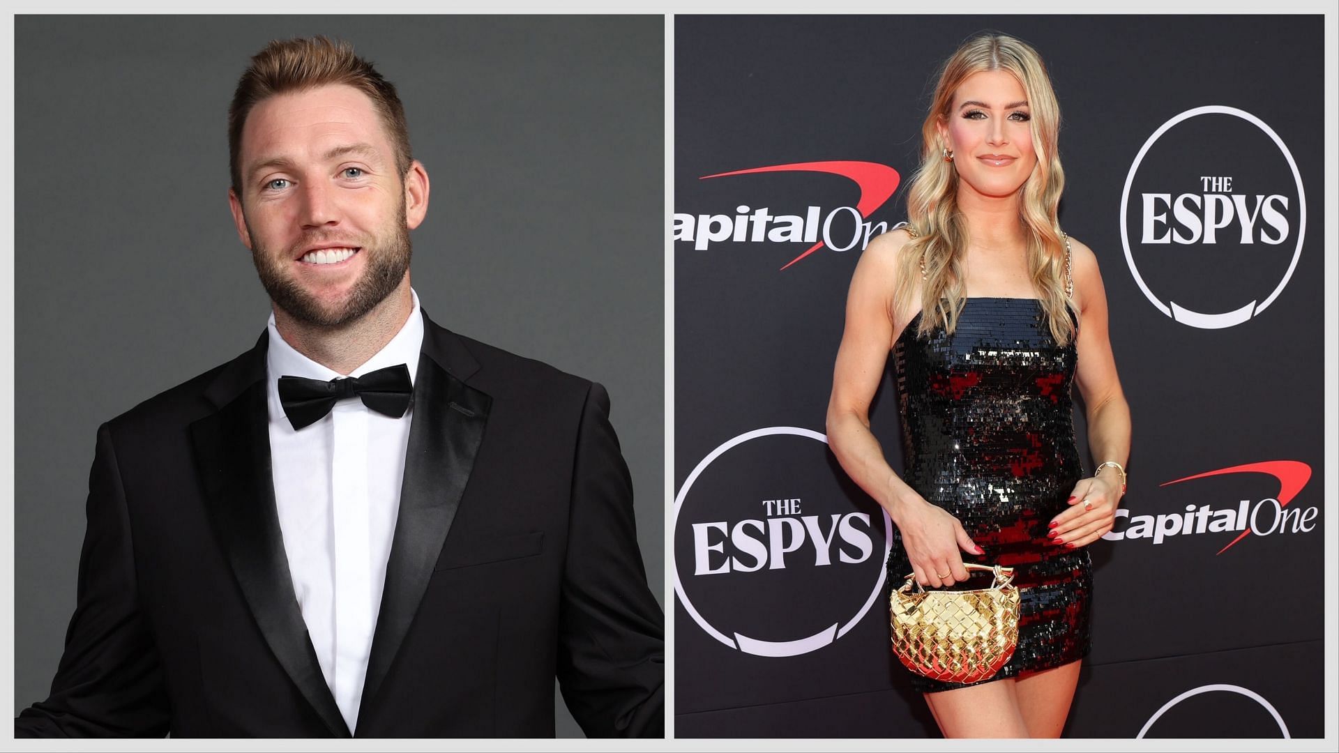 Jack Sock and Eugenie Bouchard. (Image: Getty)