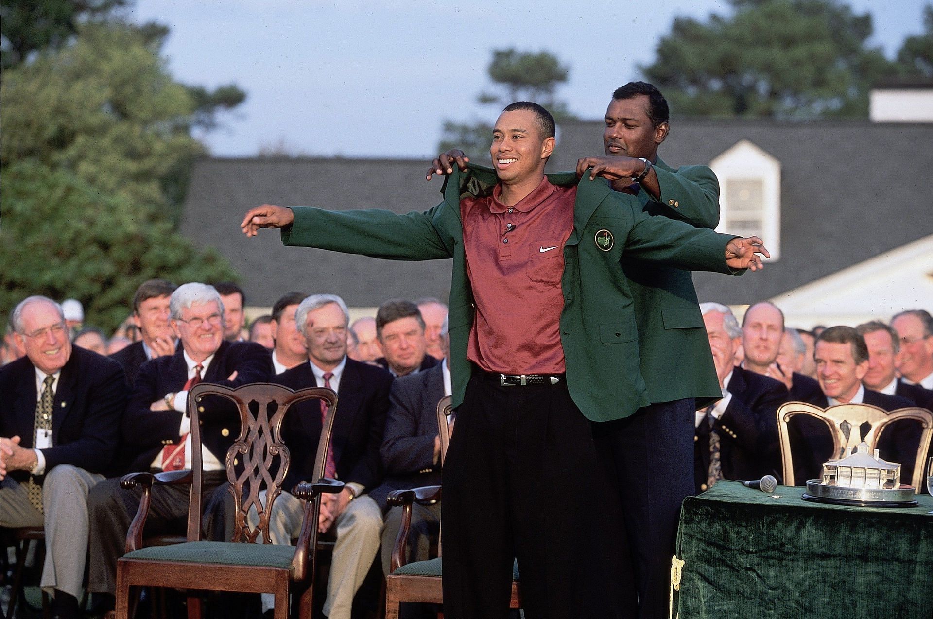 Tiger Woods, 2001 Masters - (Image via Getty).