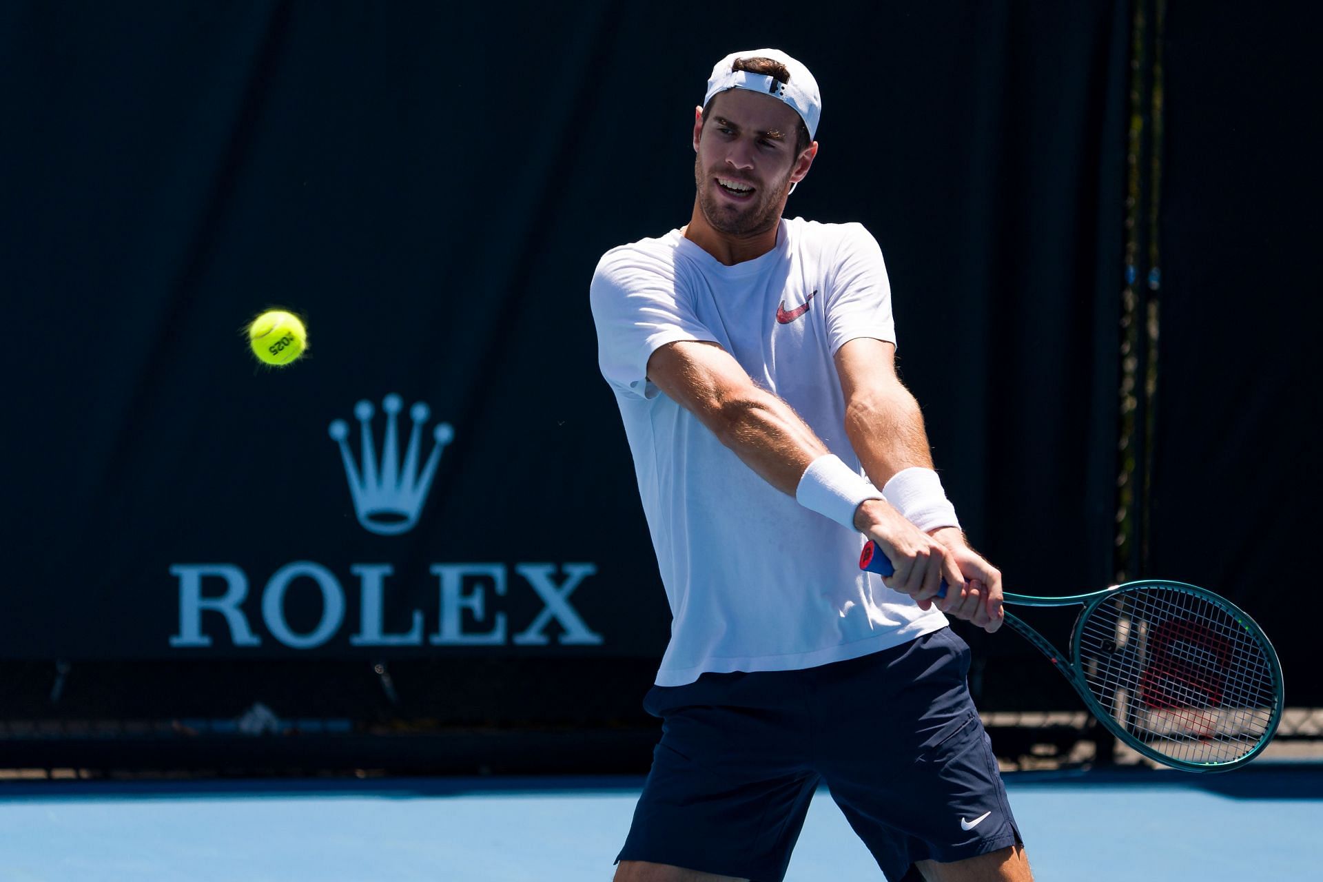 Karen Khachanov at the Australian Open 2025. (Photo: Getty)