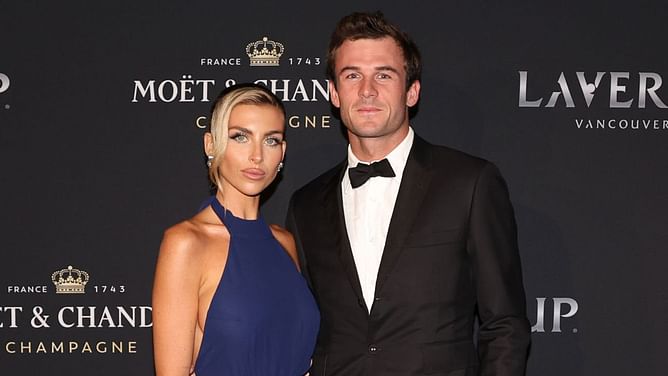Tommy Paul & girlfriend Paige Lorenze steal the spotlight in stylish outfits at influencer's sister Whitney's wedding
