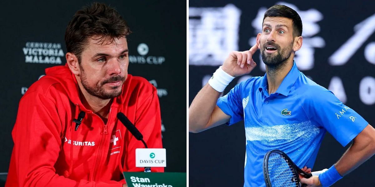 ATP Stars Stan Wawrinka and Novak Djokovic