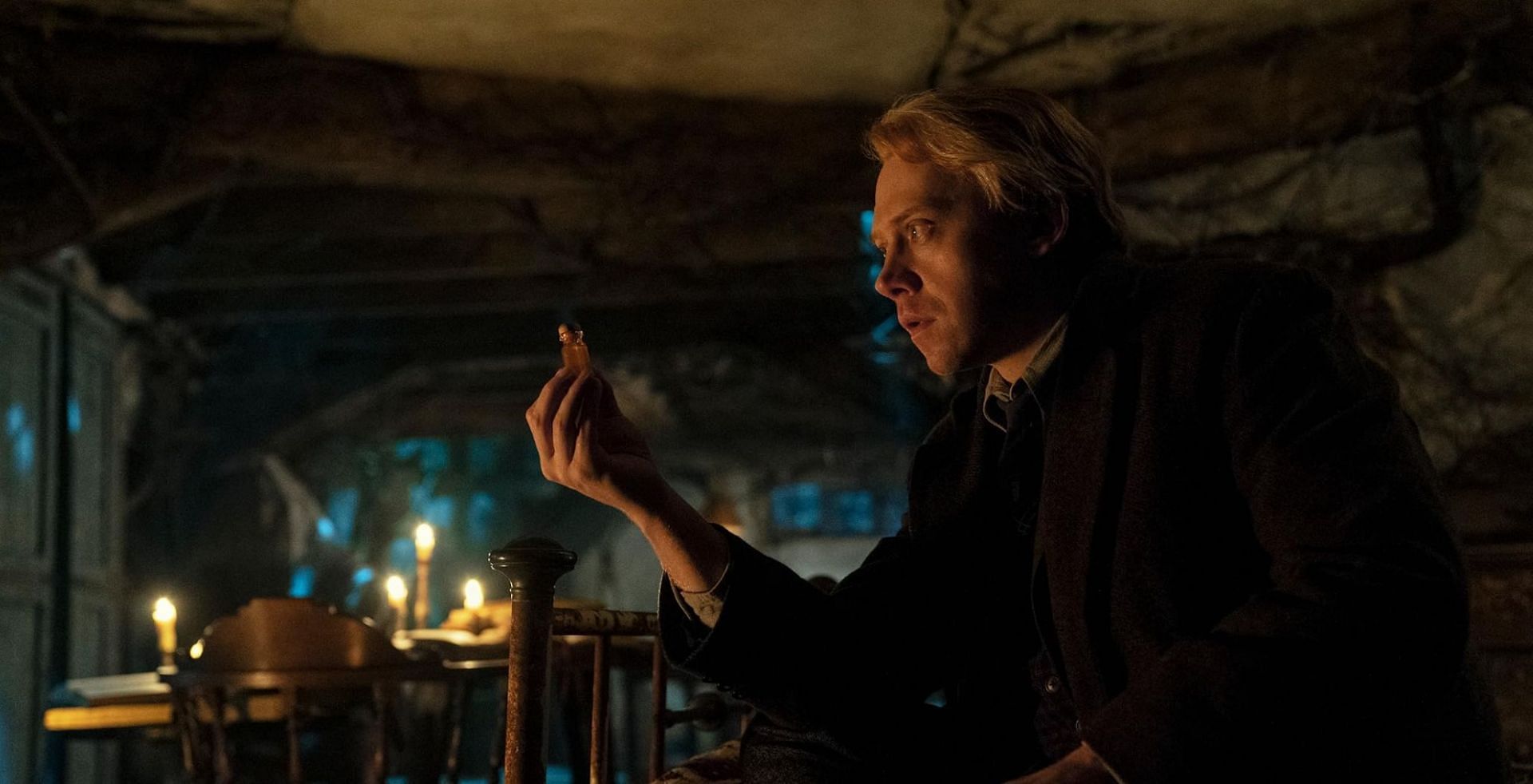 Rupert Grint in a still from the show Cabinet of Curiosities (Image via Netflix)