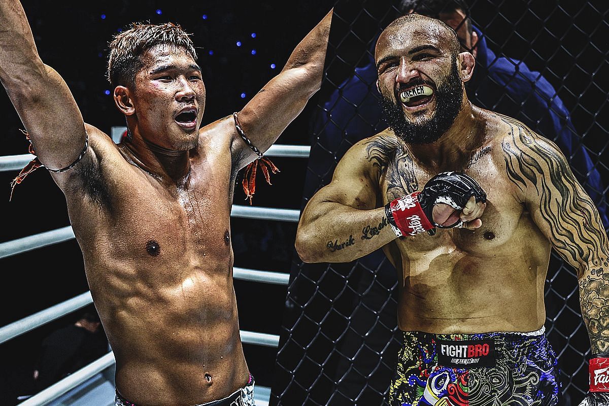 Kulabdam Sor Jor Piek Uthai and John Lineker - Photo by ONE Championship