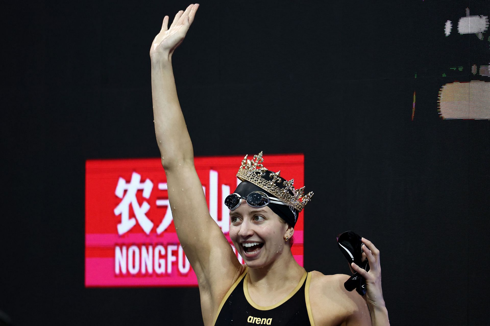 Kate Douglass of the United States during the World Aquatics Swimming World Cup 2024 Singapore Stop. (Photo by Getty Images)