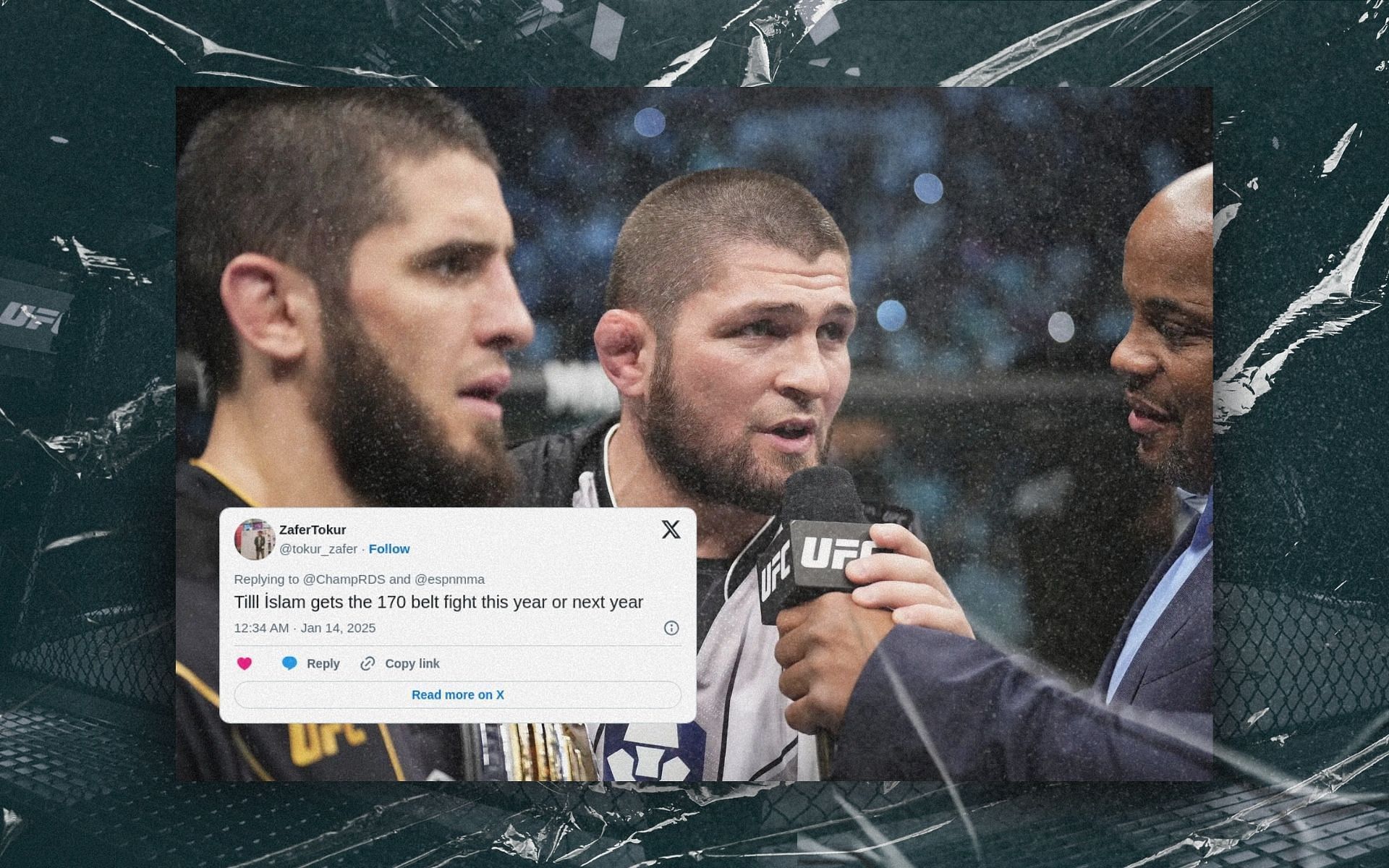 Fans react to Khabib Nurmagomedov