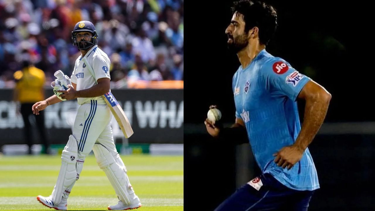 रोहित शर्मा और उमर नजीर मीर (Photo Credit: Getty Images, Instagram/umar_nazir_mir)