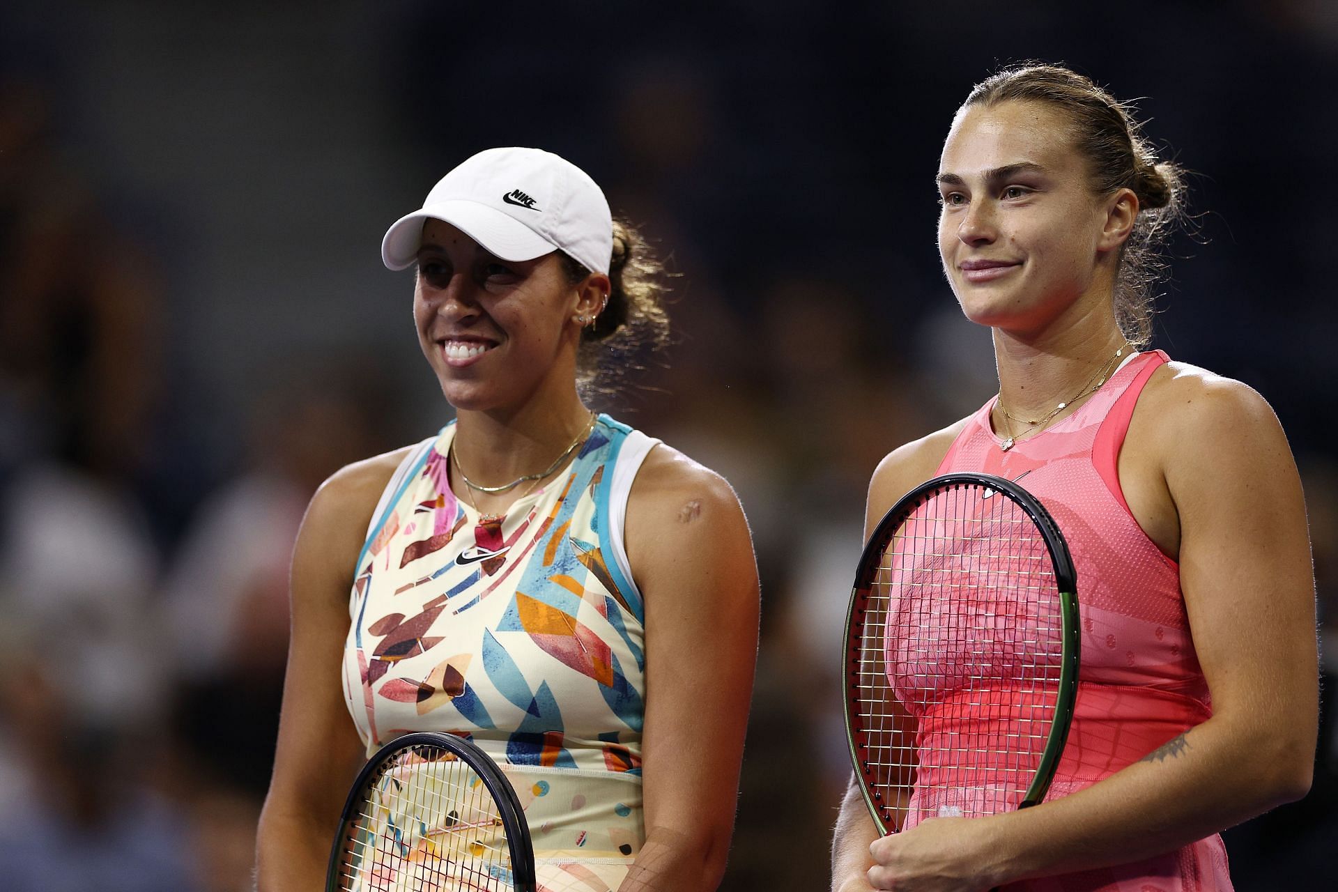 Madison Keys &amp; Aryna Sabalenka at the 2023 US Open [Image Source: Getty Images]