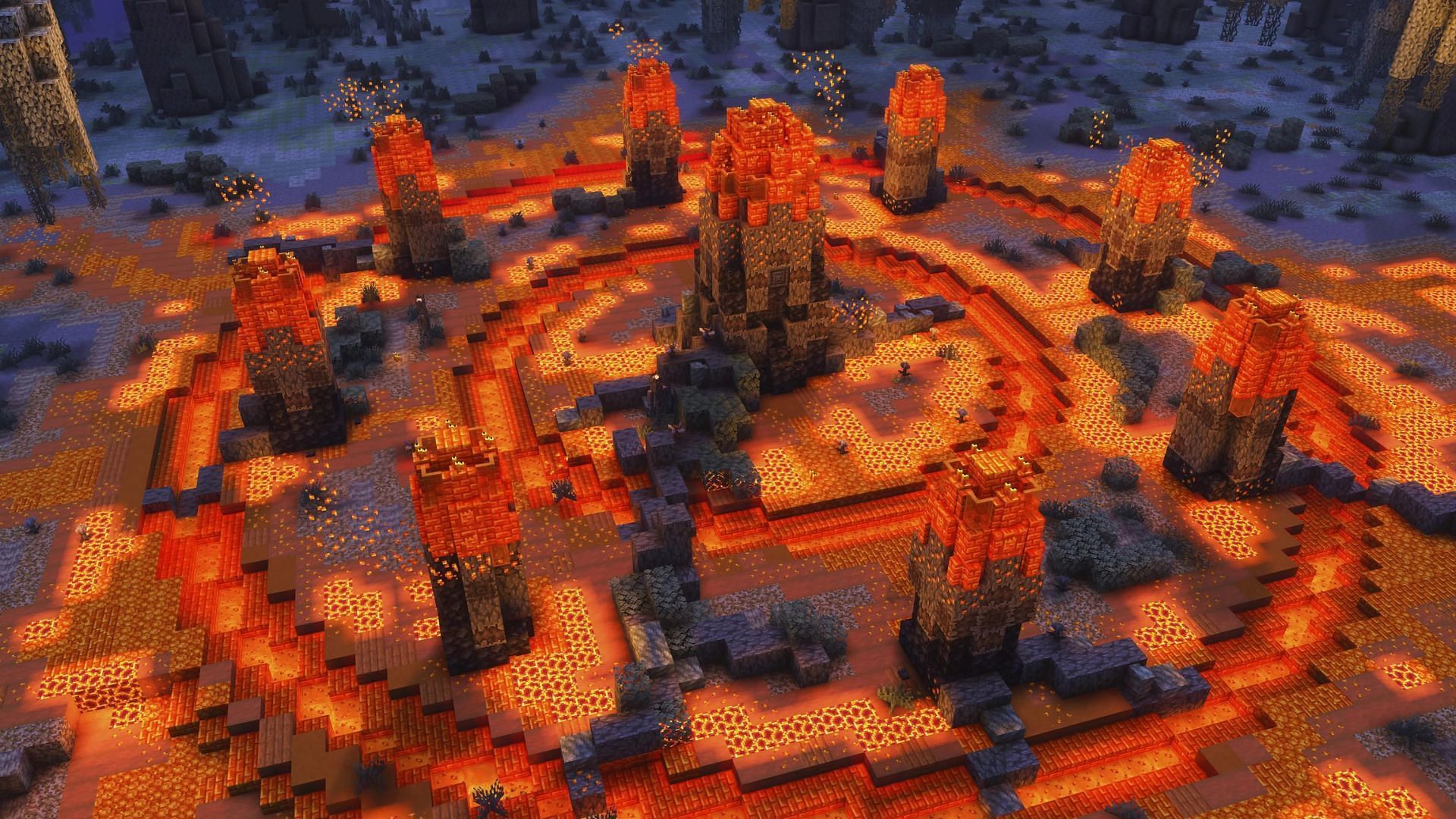 Minecraft Pale Garden structures