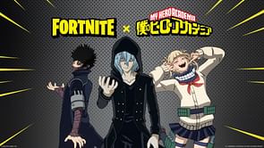 How to get Himiko Toga, Tomura Shigaraki, and Dabi (My Hero Academia) skins in Fortnite