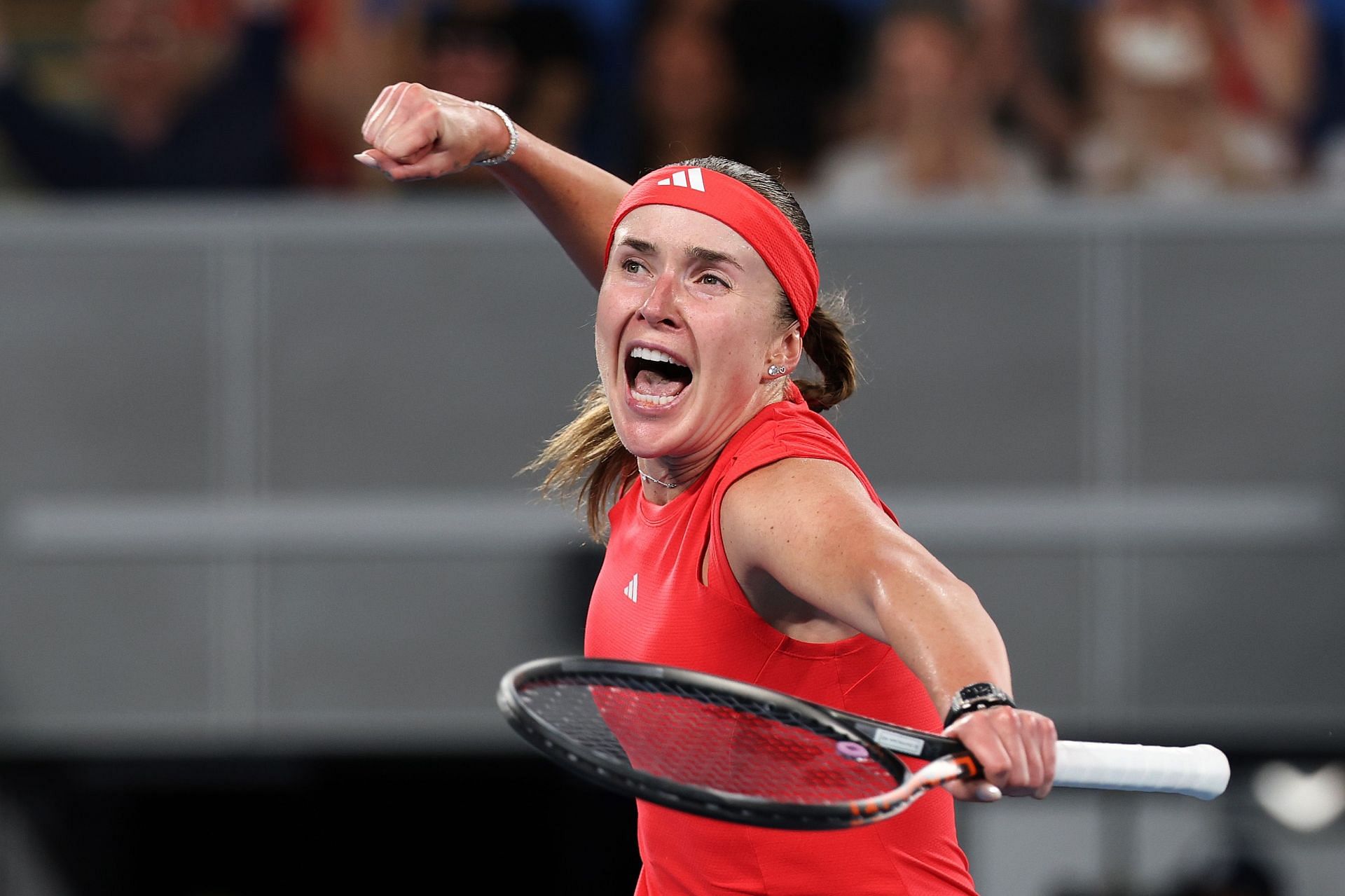 Elina Svitolina at the 2025 Australian Open. (Source: Getty)