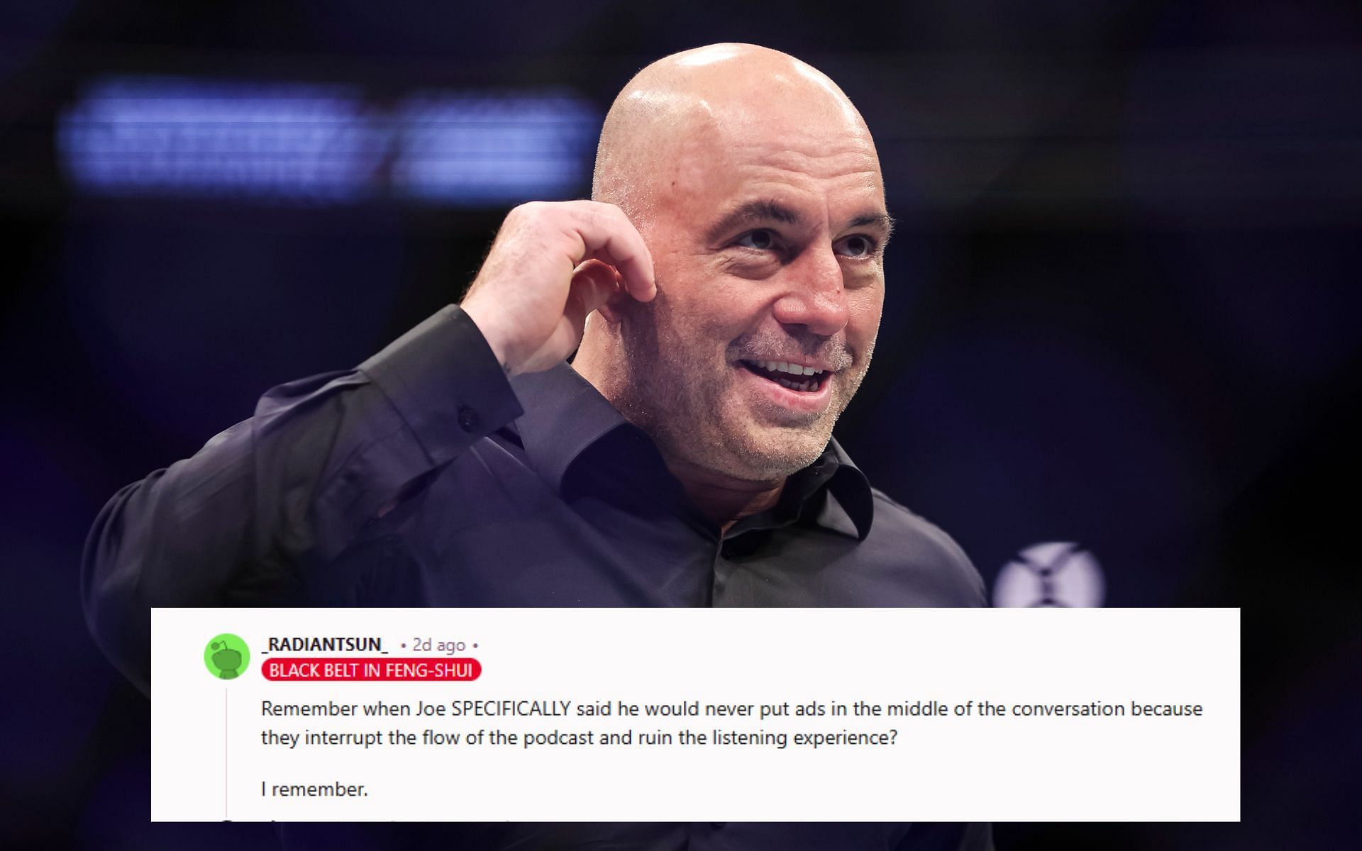 Fans react to non-skippable ads in Joe Rogan