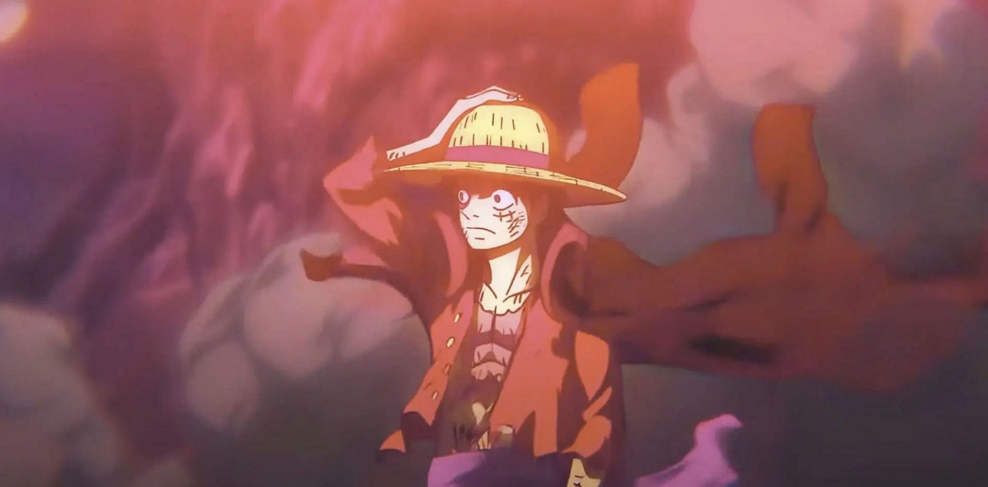 Monkey D. Luffy as seen in anime (Image via Toei Animation)