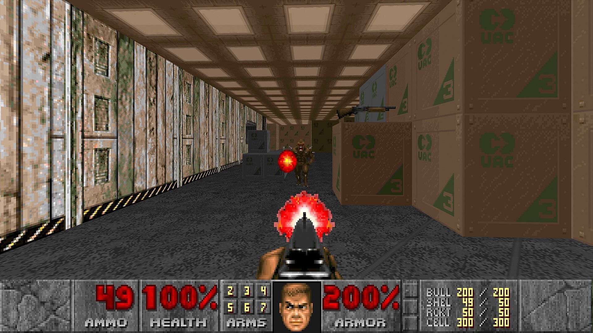 Internet reacts to Doom coded in PDF (Image via Bethesda Software)