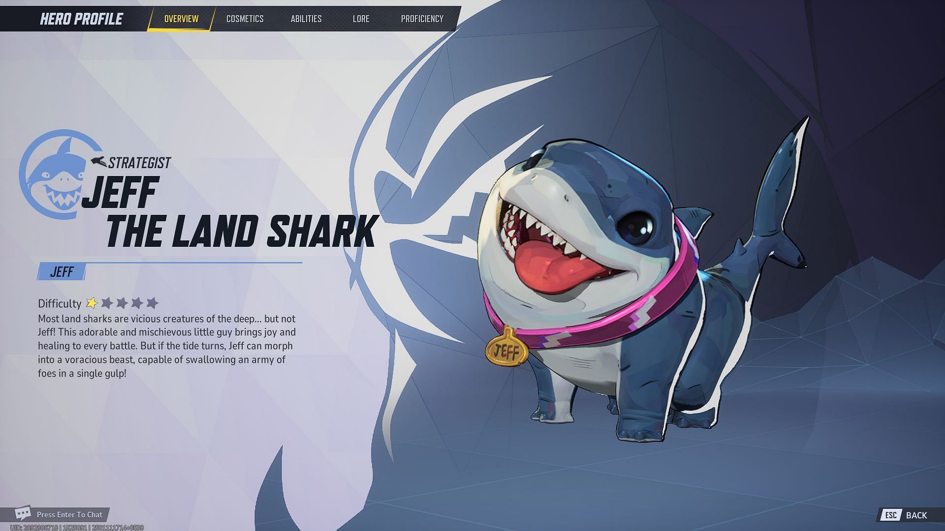 Marvel Rivals Jeff the Land Shark is a Strategist character (Image via NetEase Games)