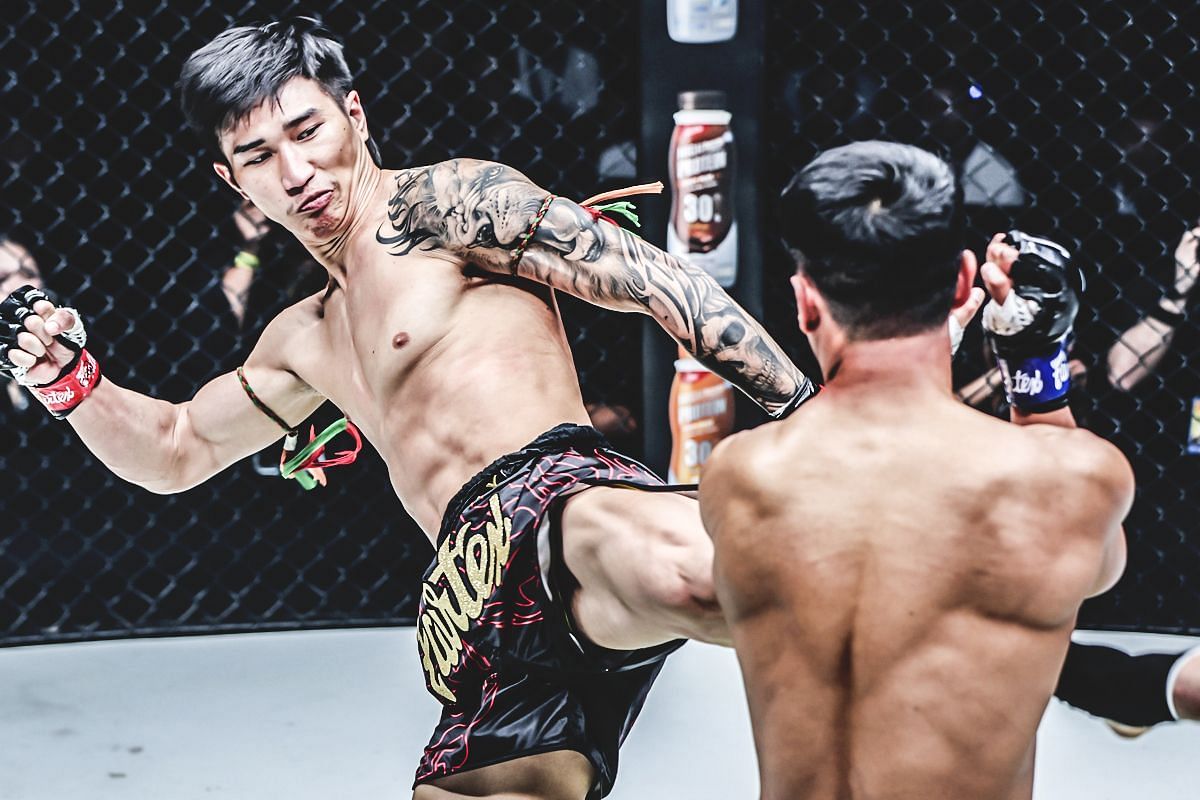 Tawanchai PK Saenchai and Superbon Singha Mawynn - Photo by ONE Championship