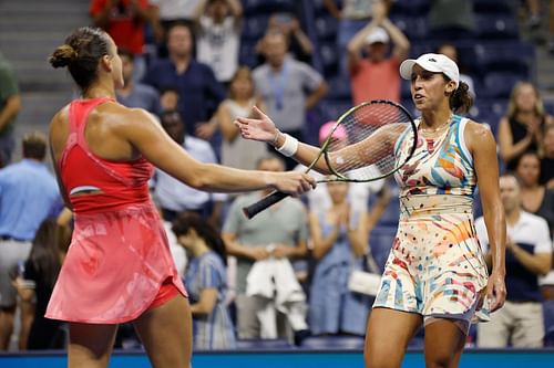 Aryna Sabalenka and Madison Keys - Source: Getty