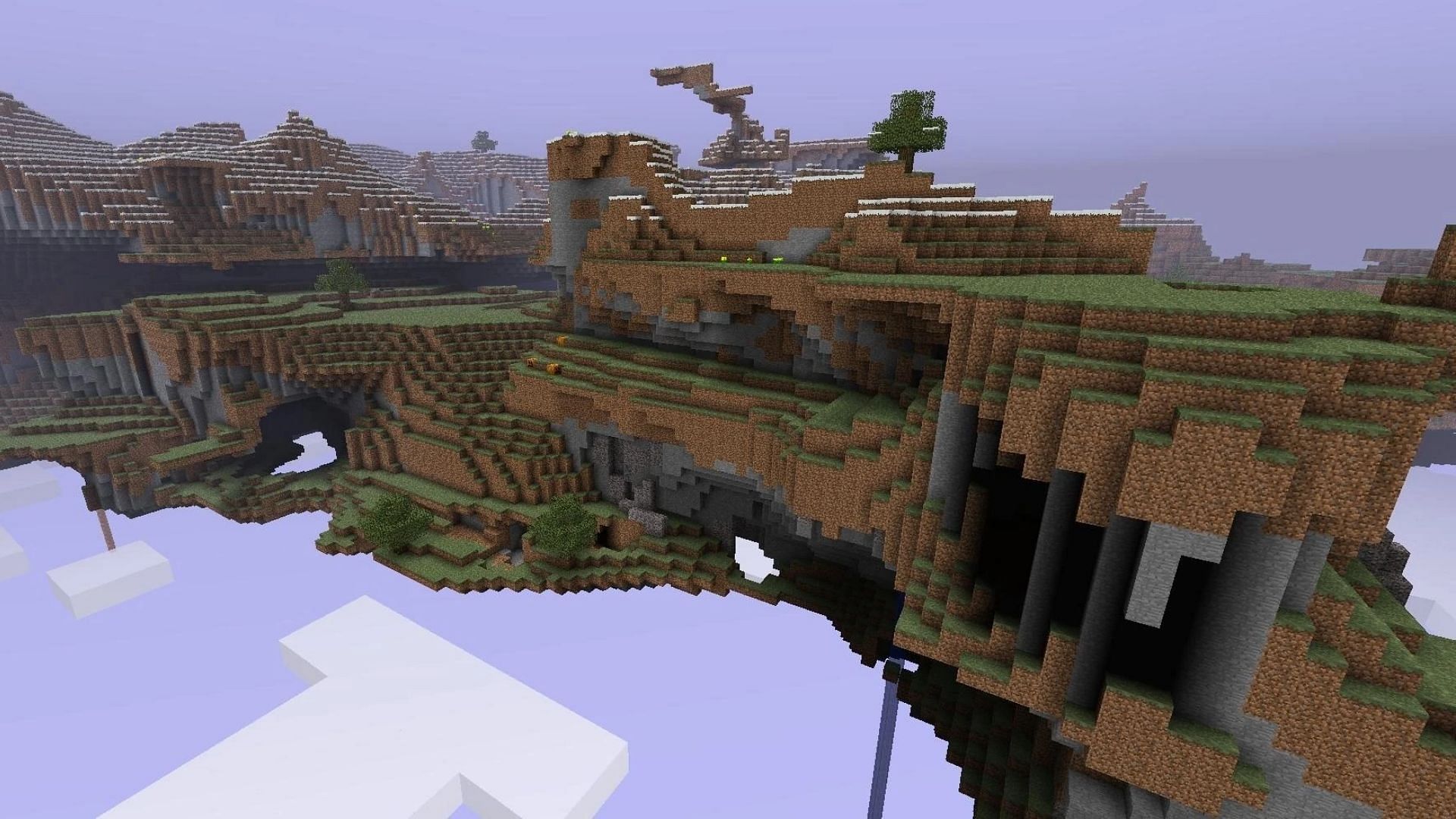 Sky dimension can be quite interesting if Mojang officially adds it to Minecraft (Image via Mojang Studios)