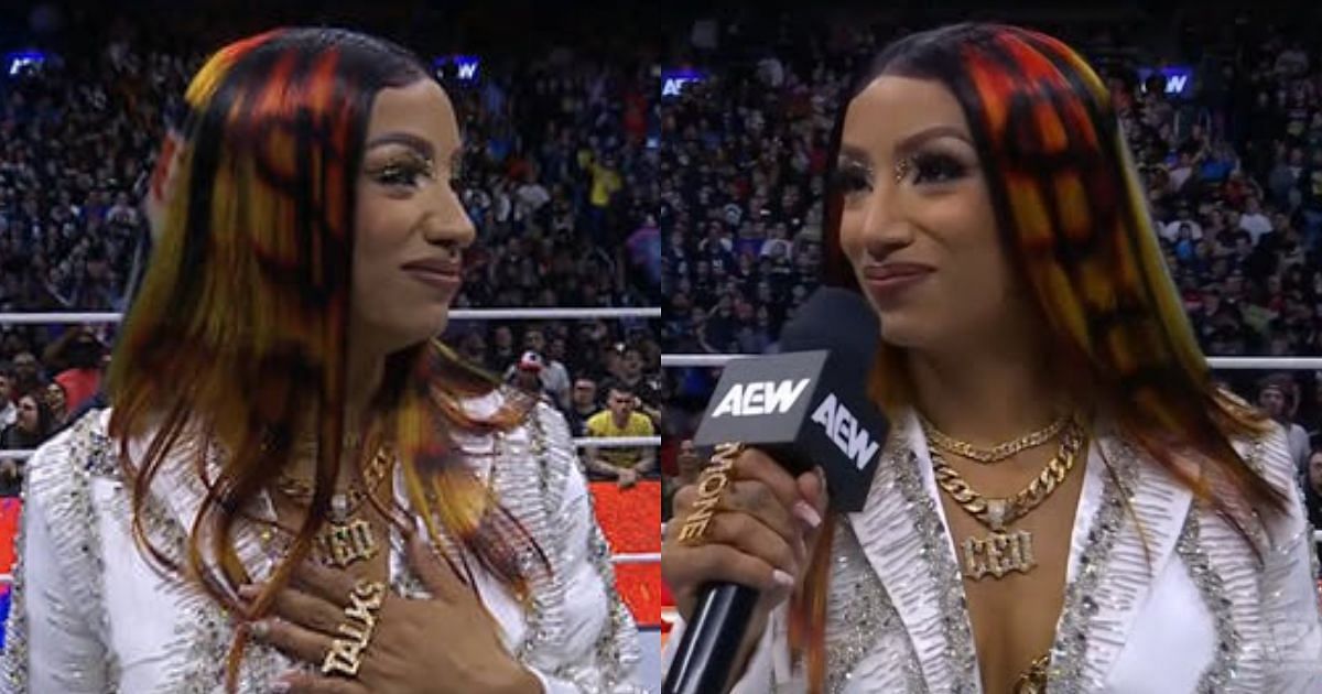 Mercedes Mone on Dynamite [Source: AEW YouTube]