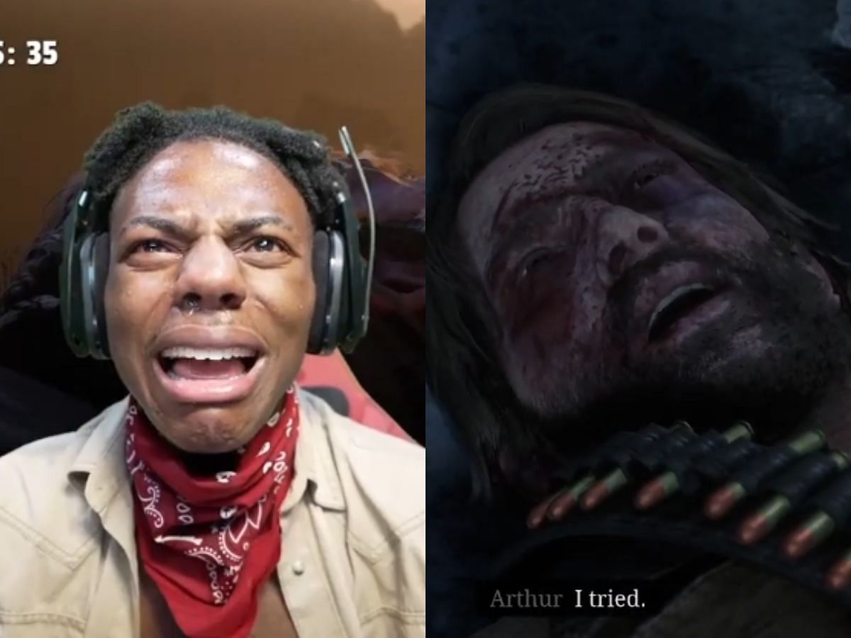 IShowSpeed emotional after seeing Arthur Morgan