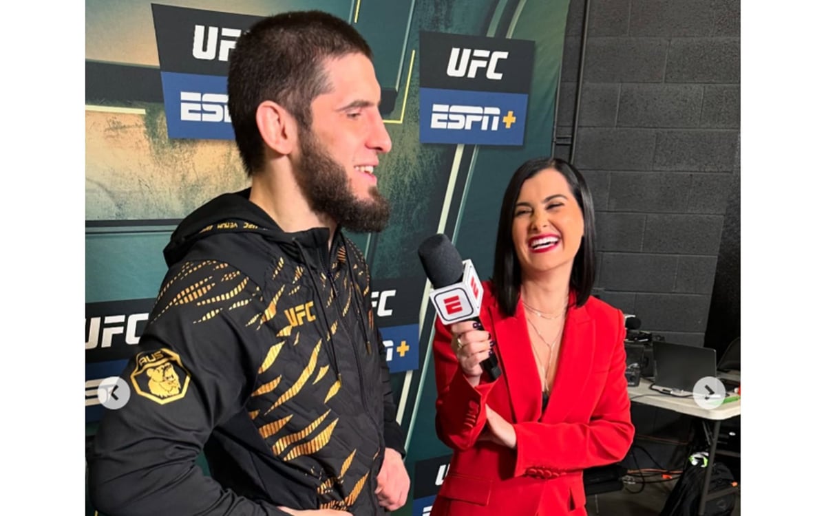 Ufc Reporter UFC: Photos: Megan Olivi shares memorable behind-the-curtain glimpses ...