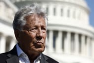 Former Race Car Driver Mario Andretti Joins Rep. John James For Capitol Hill Press Conference - Source: Getty
