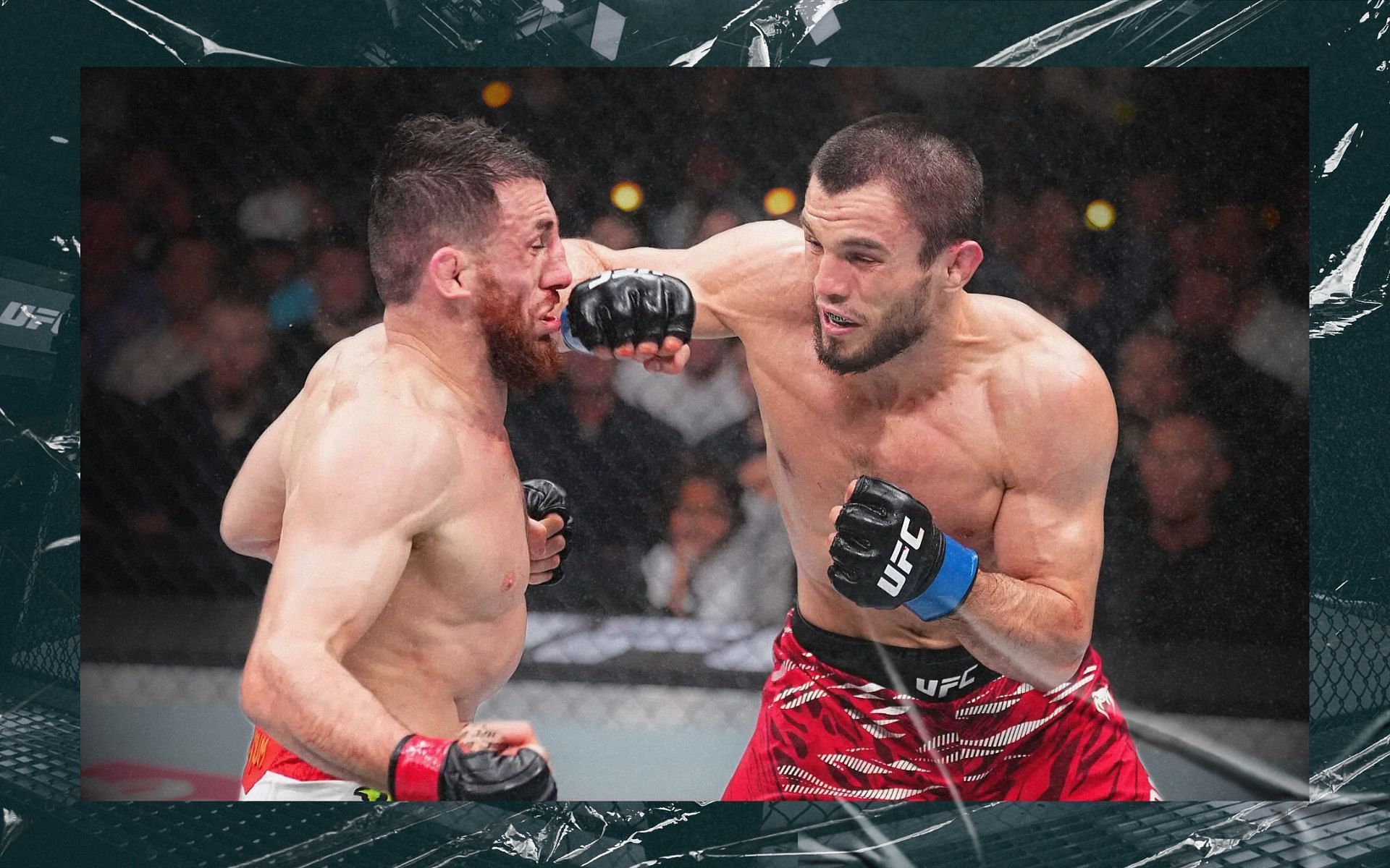 UFC 311: Merab Dvalishvili vs. Umar Nurmagomedov fight highlights. [Image courtesy: Getty Images]