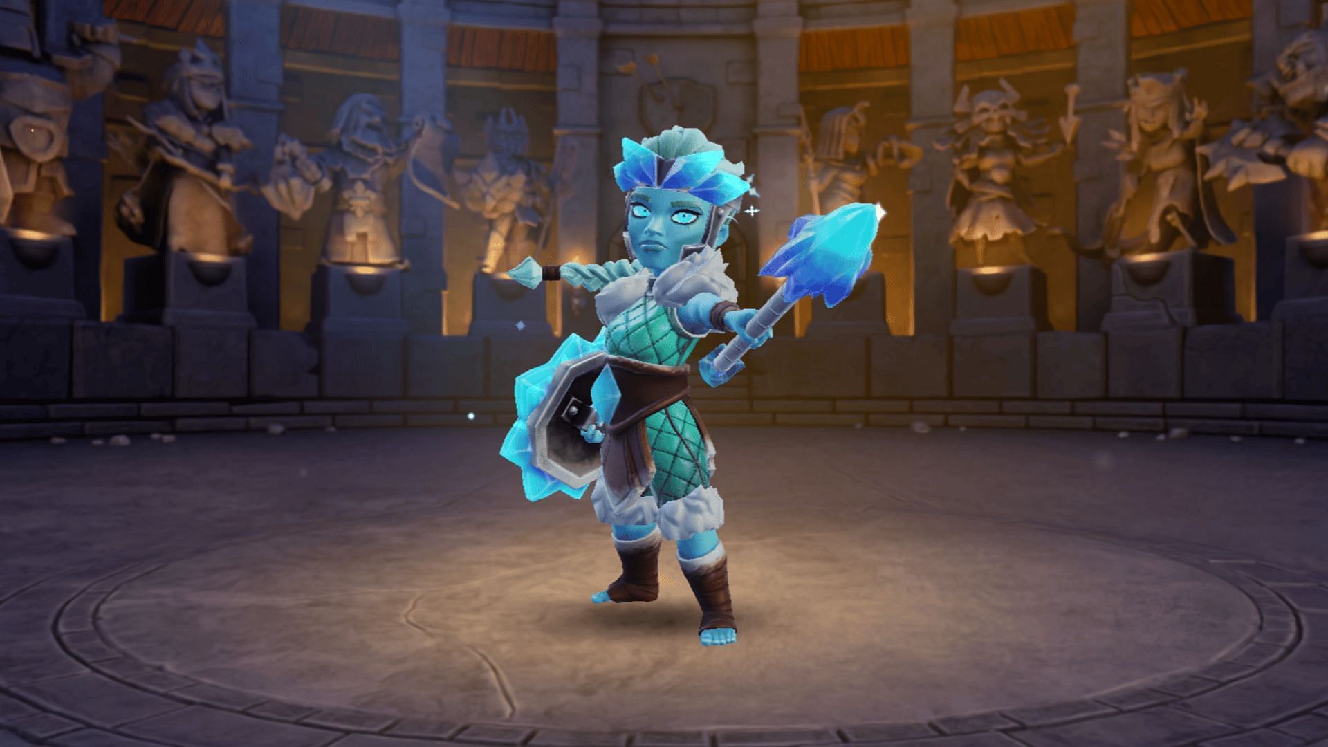 Ice Champion skin appearance (Image via Supercell)