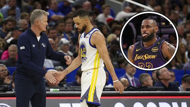 Steve Kerr speaks out on Steph Curry's struggles against LeBron James-led Lakers in another home loss