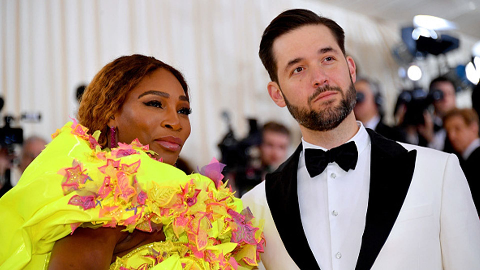 Serena Williams and Alexis Ohanian; ( Source - Getty Images)