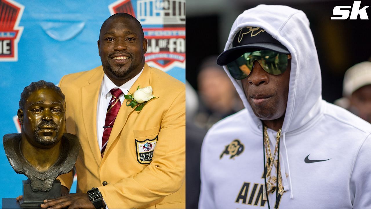 Deion Sanders and Warren Sapp. Source: GETTY