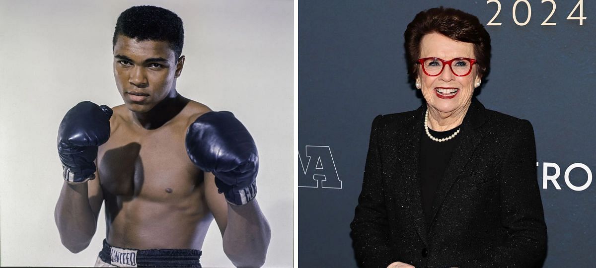 Muhammed Ali (L) and Billie Jean King (R) [Image source: Getty]