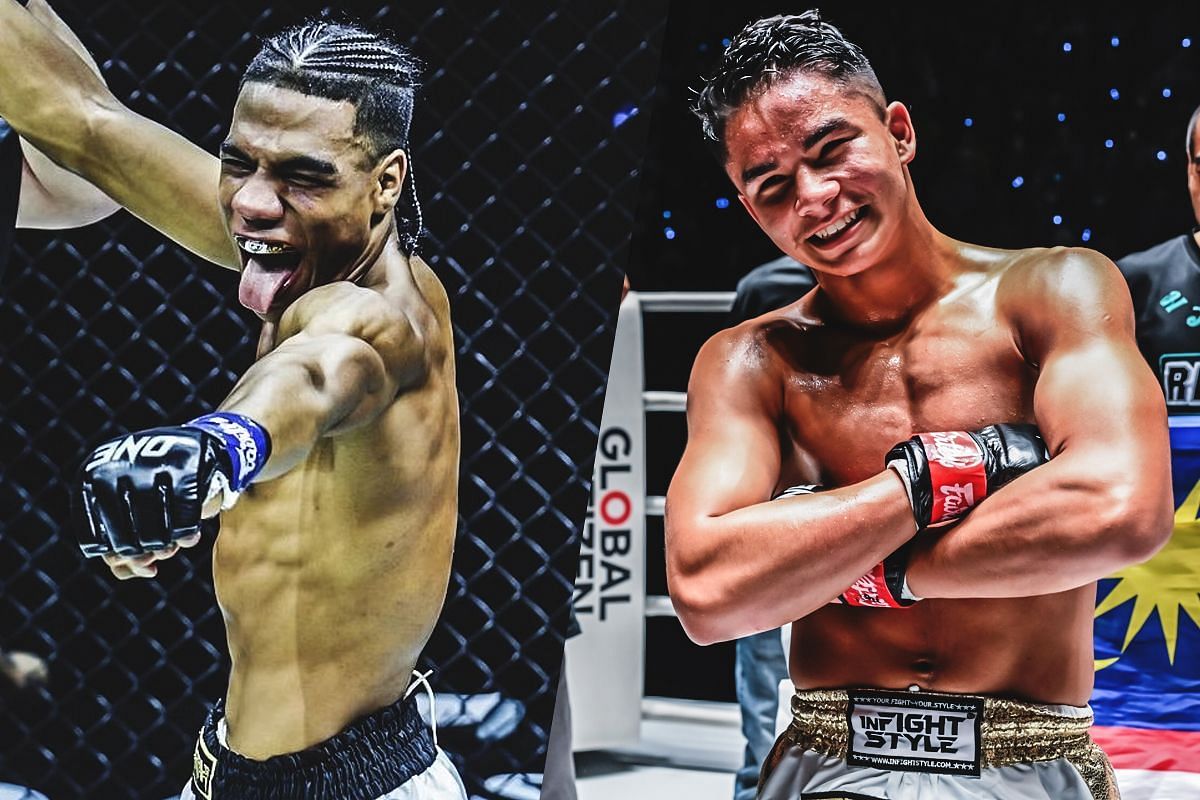 Johan Estupinan (left) and Johan Ghazali (right) | Image credit: ONE Championship