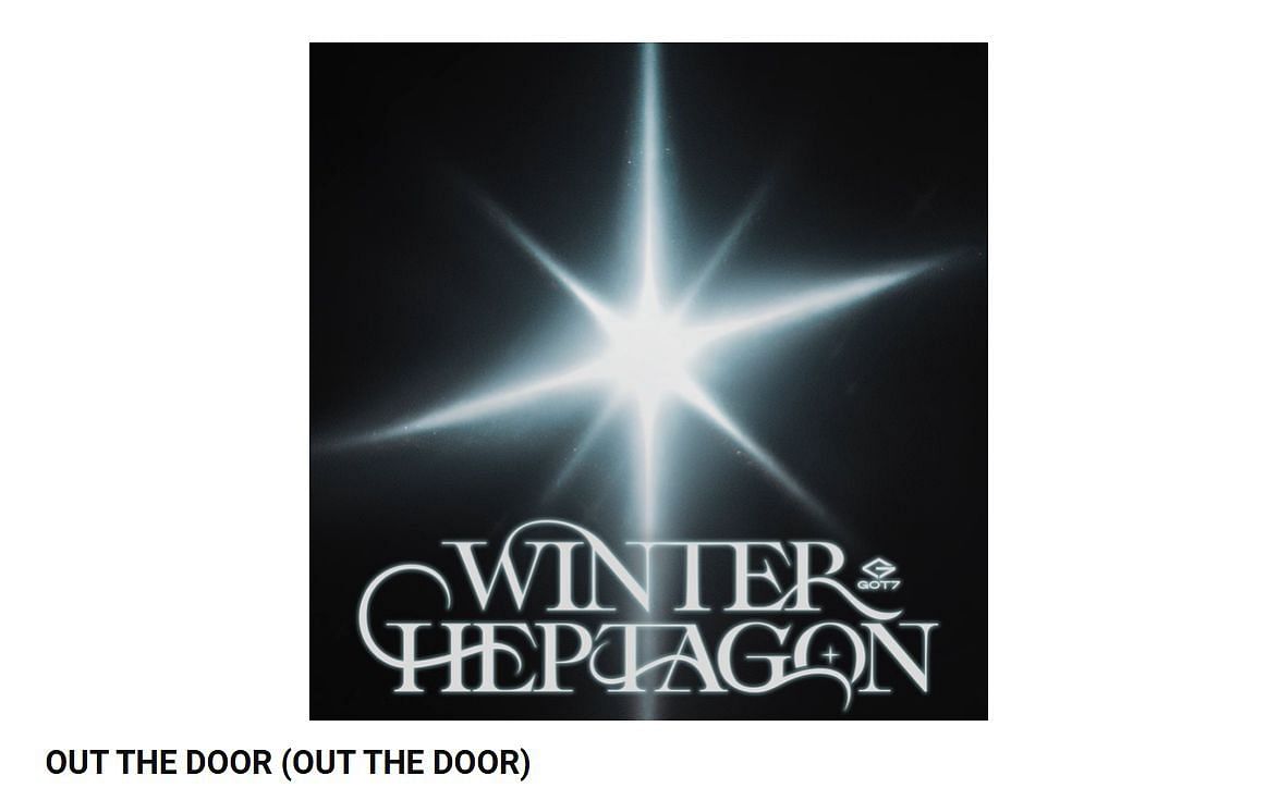 Out the Door from the Winter Heptagon album (Image via YouTube)