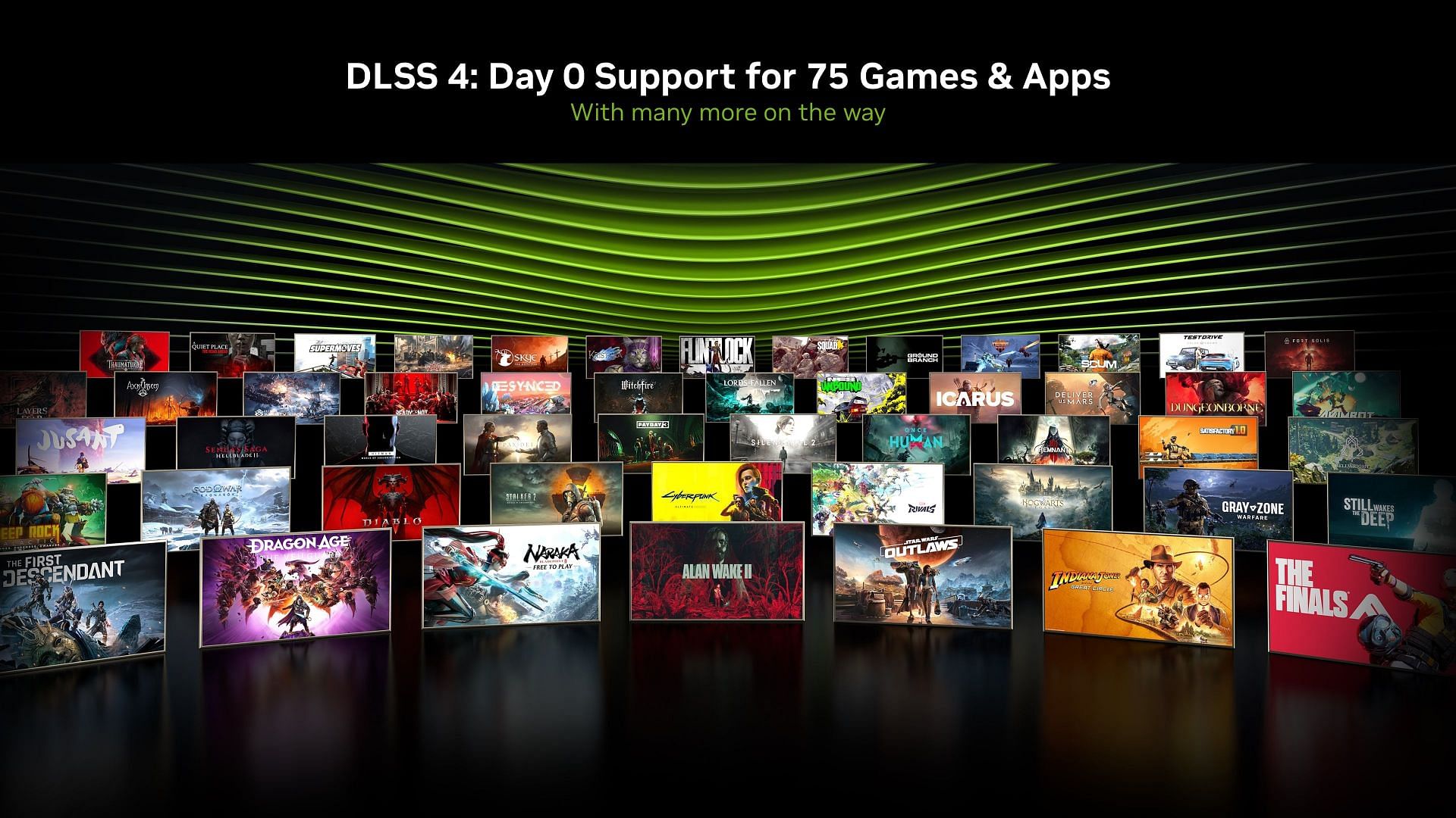 DLSS 4 coming to 75 games and apps on launch (Image via Nvidia)