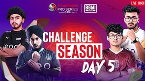 Snapdragon BGMI Pro Series Challenge Season Day 5: Overall standings and summary