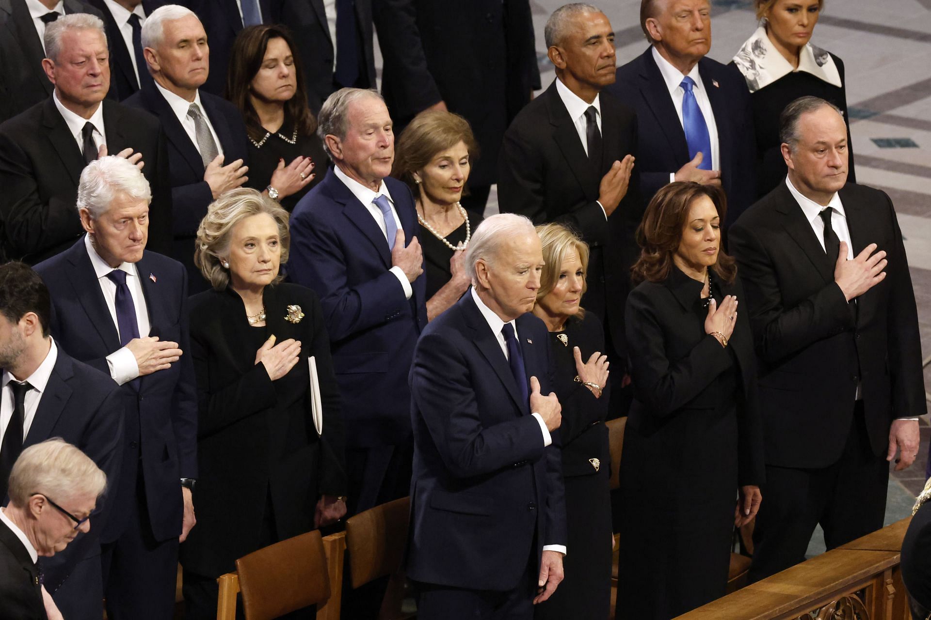 State Funeral Held In Washington DC For Former President Jimmy Carter - Source: Getty