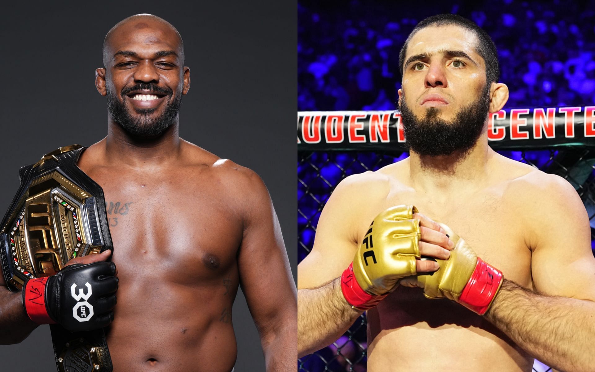 Heavyweight talks UFC CEO admitting Islam Makhachev (right) passing Jon Jones (left) in his P4P list. [Image courtesy: Getty Images] 