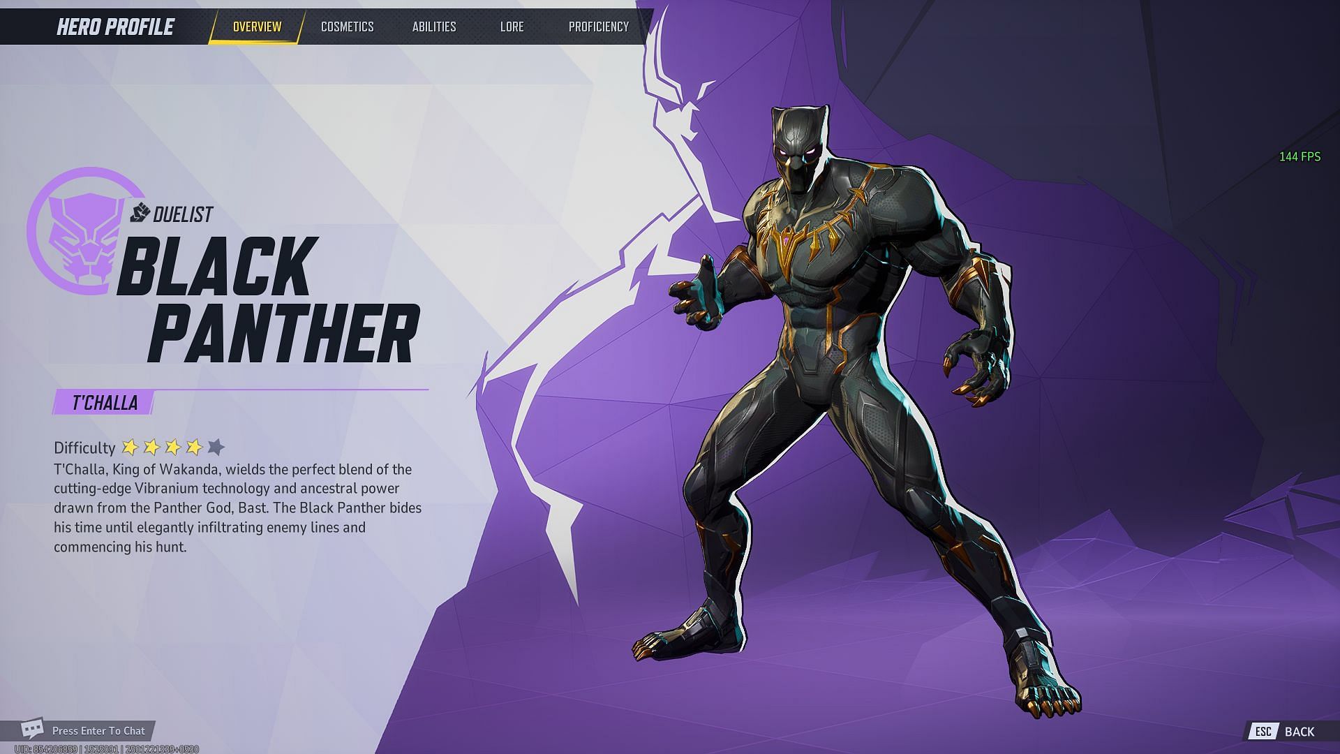 Black Panther in Marvel Rivals (Image via NetEase Games)